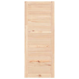 NNEVL Barn Door 80x1.8x204.5 cm Solid Wood Pine