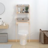 NNEVL Toilet Rack 63.5x32x179 cm Solid Wood Pine
