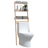 NNEVL Toilet Rack 63.5x32x179 cm Solid Wood Pine