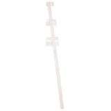 NNEVL Toilet Rack White 63.5x32x179 cm Solid Wood Pine