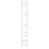 NNEVL Toilet Rack White 63x26x171 cm Solid Wood Pine