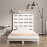 NNEVL Wall Headboard White 96x3x91.5 cm Solid Wood Pine