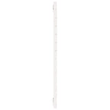 NNEVL Wall Headboard White 96x3x91.5 cm Solid Wood Pine