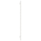 NNEVL Wall Headboard White 156x3x91.5 cm Solid Wood Pine