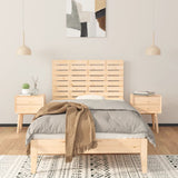 NNEVL Wall Headboard 96x3x63 cm Solid Wood Pine