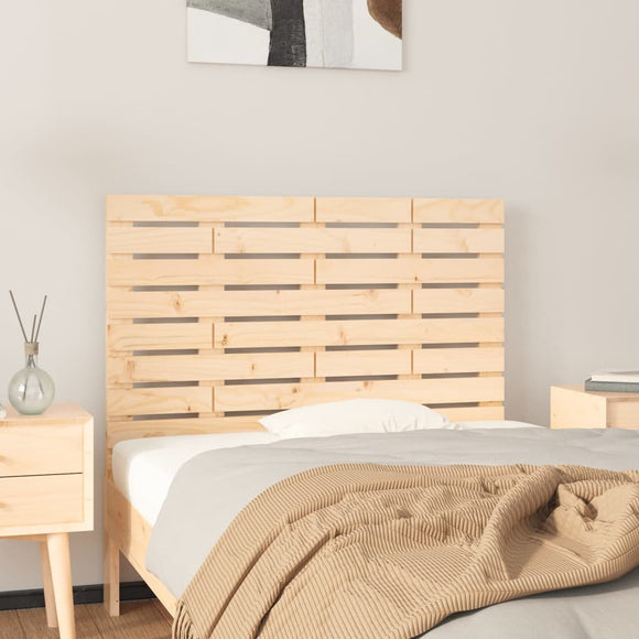 NNEVL Wall Headboard 96x3x63 cm Solid Wood Pine
