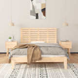 NNEVL Wall Headboard 156x3x63 cm Solid Wood Pine