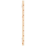 NNEVL Wall Headboard 156x3x63 cm Solid Wood Pine