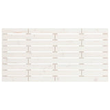 NNEVL Wall Headboard White 141x3x63 cm Solid Wood Pine