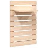 NNEVL Wall-mounted Bedside Shelves 2 pcs Solid Wood Pine