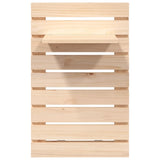 NNEVL Wall-mounted Bedside Shelves 2 pcs Solid Wood Pine