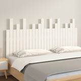 NNEVL Wall Headboard White 159.5x3x80 cm Solid Wood Pine