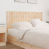 NNEVL Wall Headboard 140x3x60 cm Solid Wood Pine
