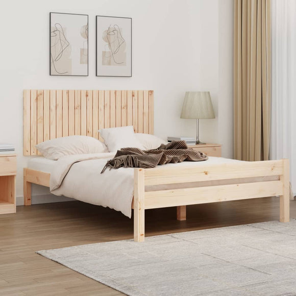 NNEVL Wall Headboard 140x3x60 cm Solid Wood Pine