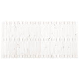 NNEVL Wall Headboard White 185x3x90 cm Solid Wood Pine