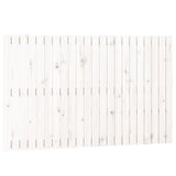 NNEVL Wall Headboard White 140x3x90 cm Solid Wood Pine