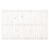 NNEVL Wall Headboard White 140x3x90 cm Solid Wood Pine