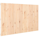 NNEVL Wall Headboard 185x3x110 cm Solid Wood Pine