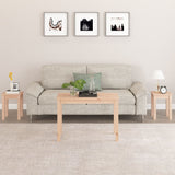 NNEVL Nesting Tables 3 pcs Solid Wood Pine
