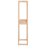 NNEVL Tire Rack 63x40x180 cm Solid Wood Pine