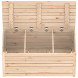 NNEVL Garden Box 101x50.5x46.5 cm Solid Wood Pine