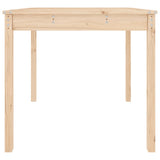 NNEVL Garden Table 82.5x82.5x76 cm Solid Wood Pine