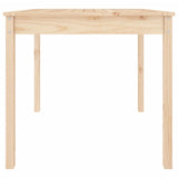 NNEVL Garden Table 82.5x82.5x76 cm Solid Wood Pine