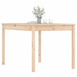 NNEVL Garden Table 121x82.5x76 cm Solid Wood Pine