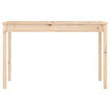 NNEVL Garden Table 121x82.5x76 cm Solid Wood Pine