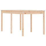NNEVL Garden Table 159.5x82.5x76 cm Solid Wood Pine