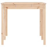 NNEVL Garden Table 159.5x82.5x76 cm Solid Wood Pine