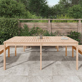 NNEVL Garden Table 203.5x100x76 cm Solid Wood Pine