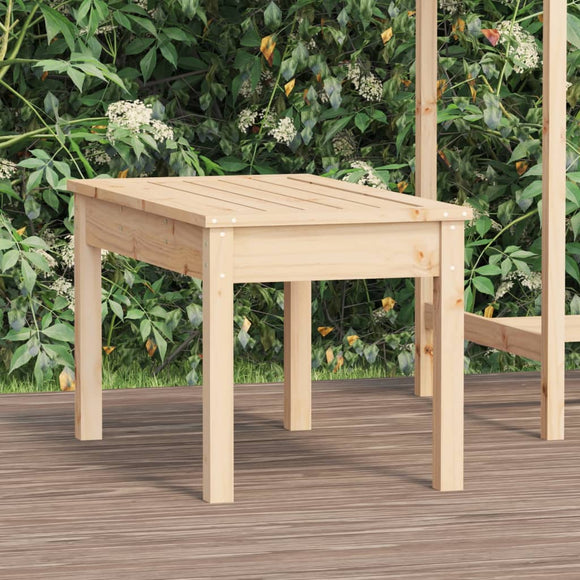 NNEVL Garden Bench 80x44x45 cm Solid Wood Pine