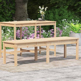 NNEVL 2-Seater Garden Bench 159.5x44x45 cm Solid Wood Pine