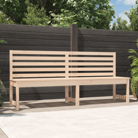 NNEVL Garden Bench 201.5 cm Solid Wood Pine