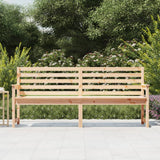 NNEVL Garden Bench 203.5x48x91.5 cm Solid Wood Pine