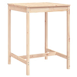NNEVL Garden Table 82.5x82.5x110 cm Solid Wood Pine