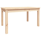 NNEVL Garden Table 82.5x50.5x45 cm Solid Wood Pine