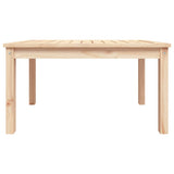NNEVL Garden Table 82.5x50.5x45 cm Solid Wood Pine