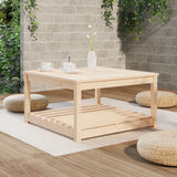 NNEVL Garden Table 82.5x82.5x45 cm Solid Wood Pine