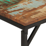 NNEVL Bench 160x35x46 cm Solid Wood Reclaimed