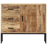 NNEVL Sideboard 88x30x73 cm Solid Wood Mango