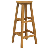 NNEVL 3 Piece Bar Set Solid Wood Acacia