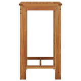 NNEVL Garden Bar Table 60x60x105 cm Solid Wood Acacia