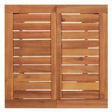 NNEVL Garden Bar Table 60x60x105 cm Solid Wood Acacia