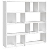 NNEVL Book Cabinet/Room Divider White 105x24x102 cm