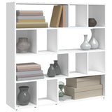 NNEVL Book Cabinet/Room Divider White 105x24x102 cm