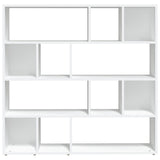 NNEVL Book Cabinet/Room Divider White 105x24x102 cm