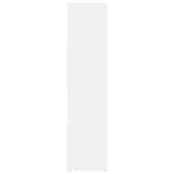 NNEVL Book Cabinet/Room Divider White 105x24x102 cm