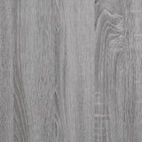 NNEVL Book Cabinet Grey Sonoma 97.5x29.5x100 cm Engineered Wood